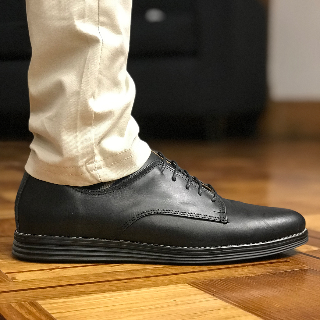 4344NE - ZAPATO OXFORD NEGRO