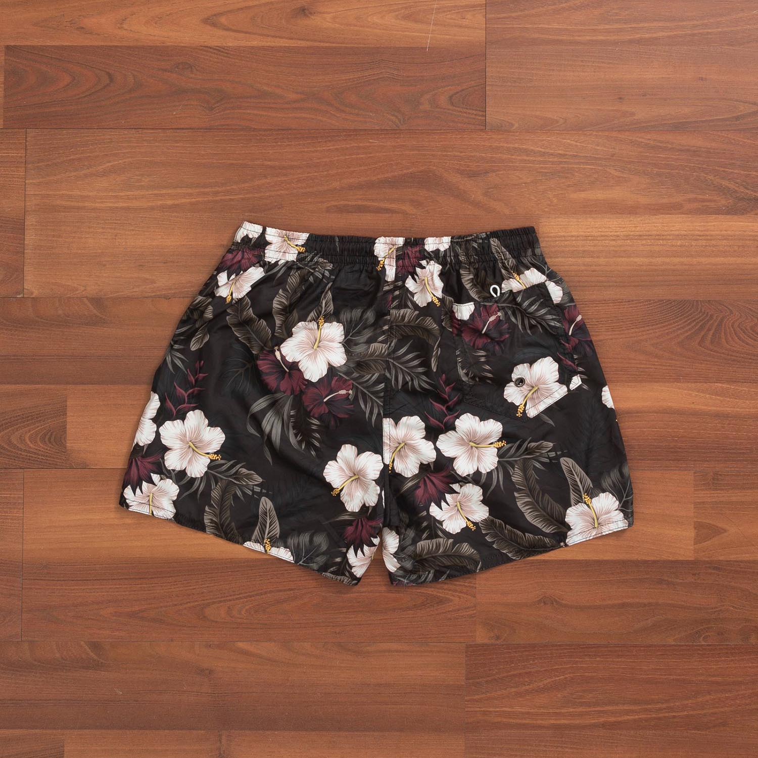 1612NE - SHORT DE BAÑO FANTASIA NEGRO