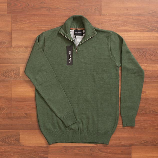 SWEATER SHELBY VERDE MILITAR